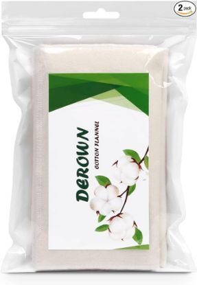 Picture of 2Pcs Cotton Flannel for Castor Oil Pack
