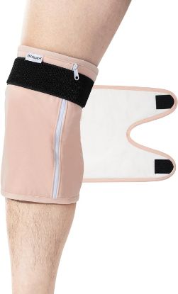 Picture of Castor Oil Packs for Knee Joint - Moisturizes Dry Skin - Soothes
